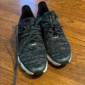 Nike Air Max Black and White Sneakers